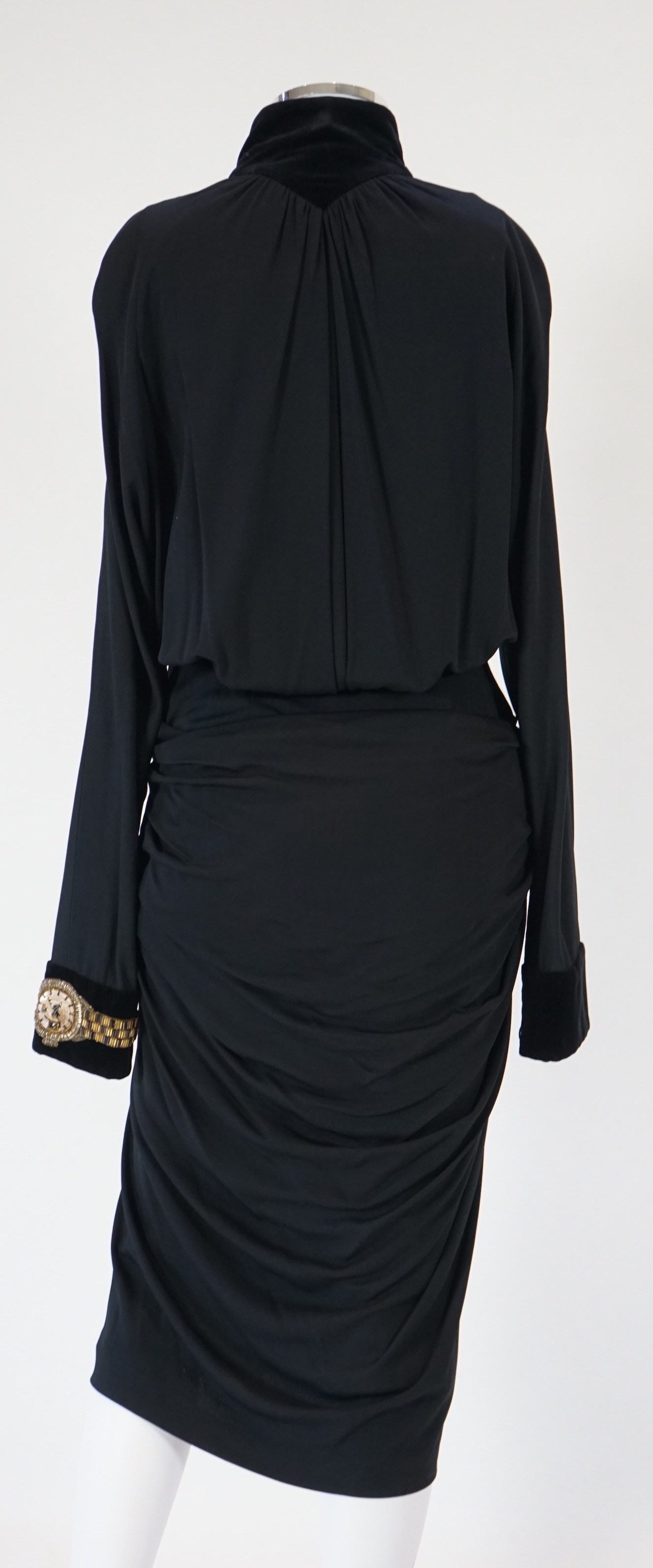 A Karl Lagerfeld black evening dress, size EU 38